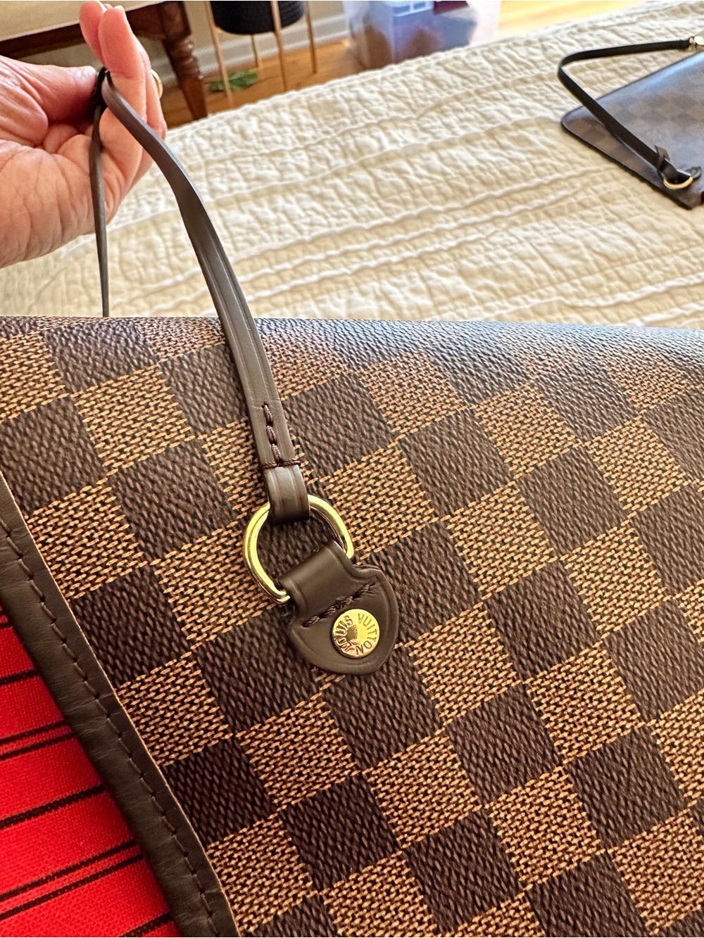Louis Vuitton Neverfull GM Damier Ebene - Picture 14 of 16